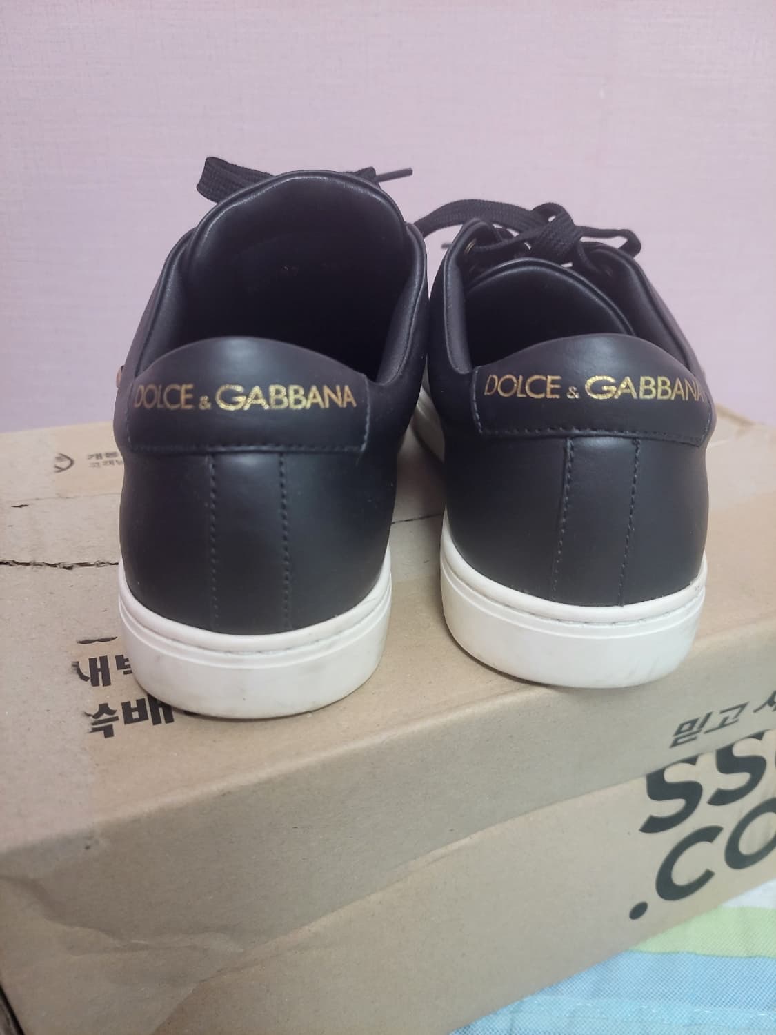 정품)급처2~3번신은상태최상!돌체앤가바나 D&G 하트 공주스니커즈 운동화 상품이미지6
