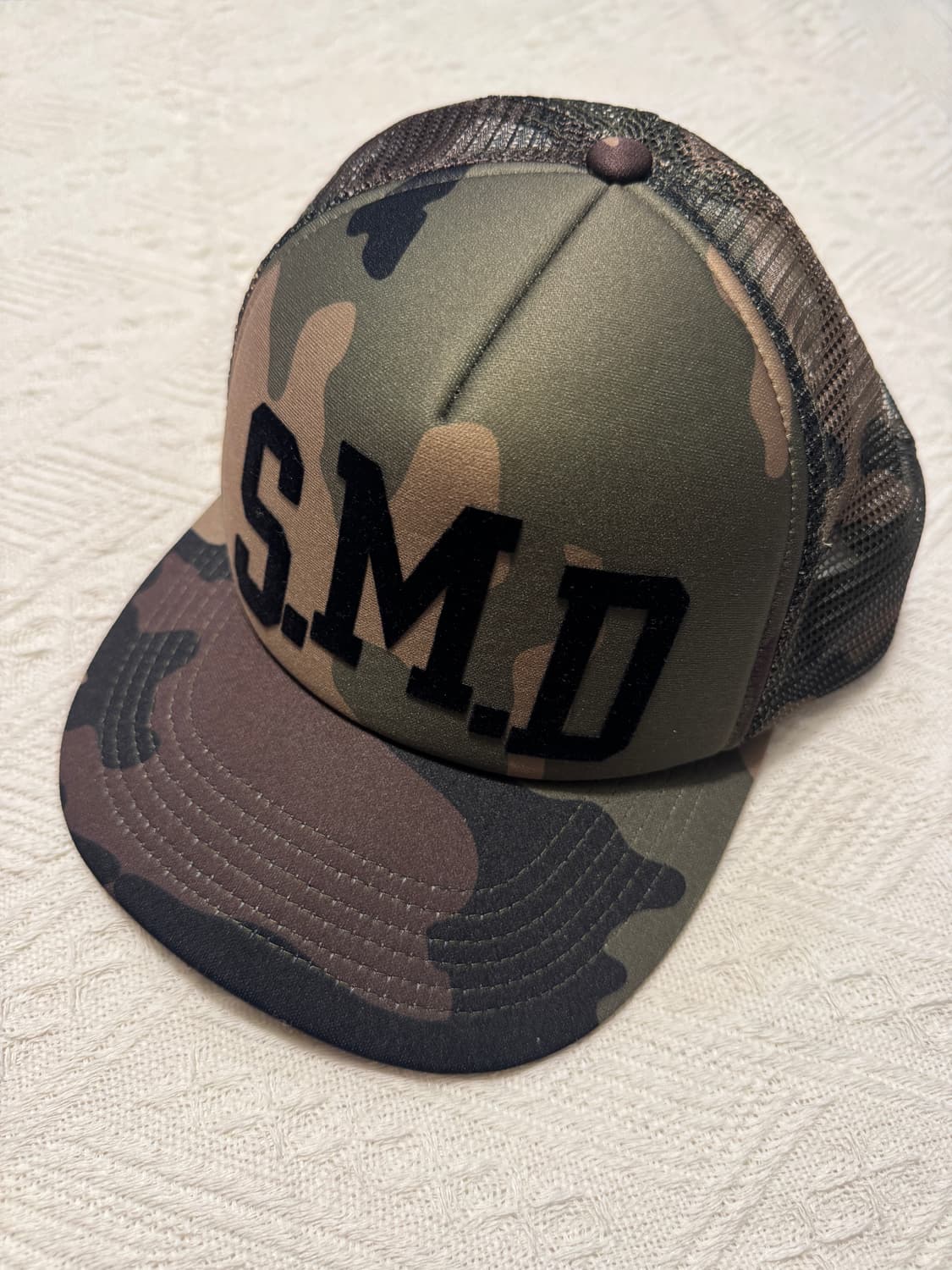 슈프림 SMD 메쉬 백 5-패널 우드랜드 카모 - 25SS 상품이미지1