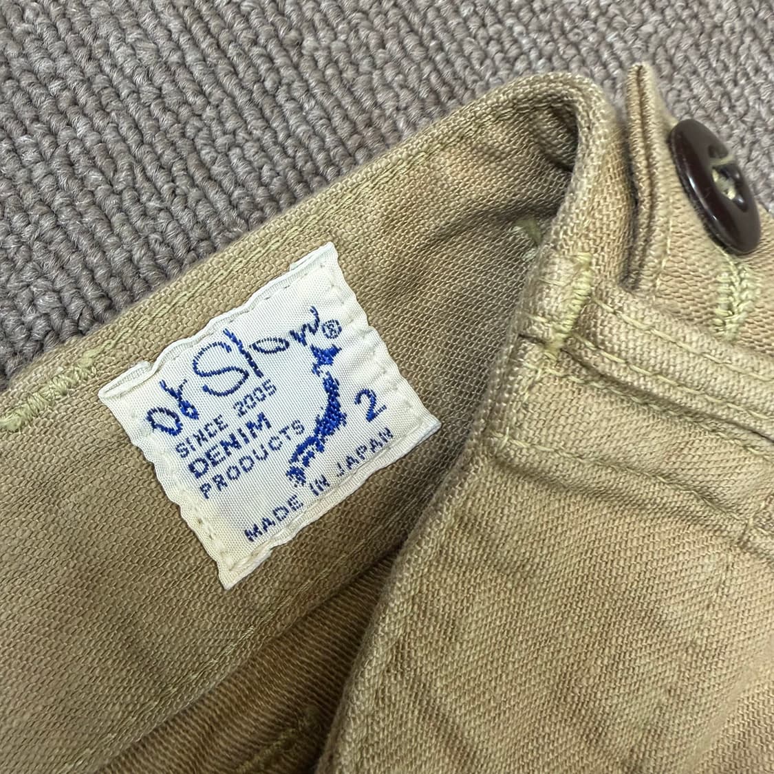 orslow 오어슬로우 우먼스 퍼티그 팬츠  2 상품이미지3