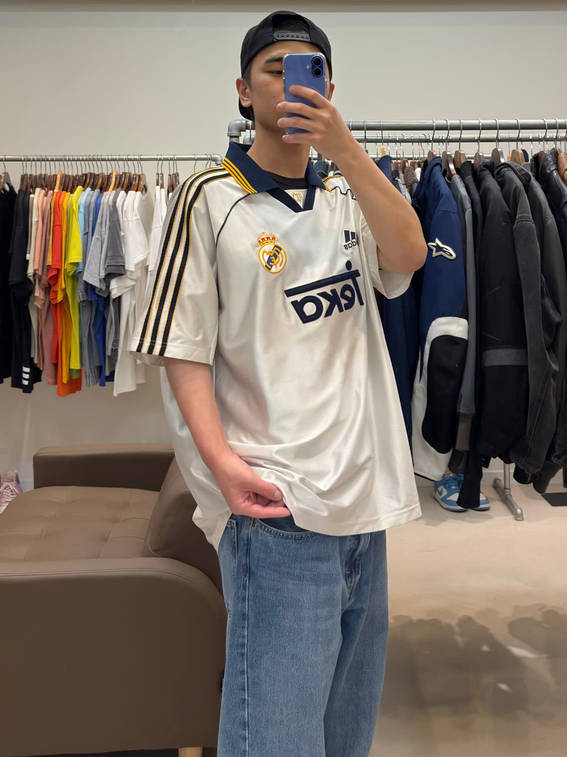 아디다스 레알 마드리드 99/00 홈 저지 유니폼 상품이미지9