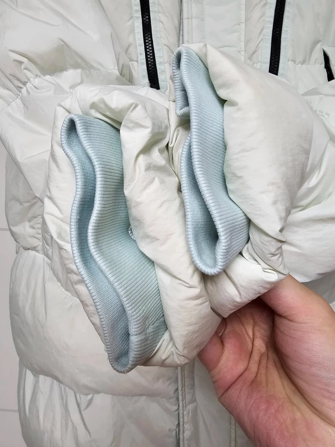 스톤아일랜드 크링클랩스 ny 다운 아이스블루(M/정품) 상품이미지2