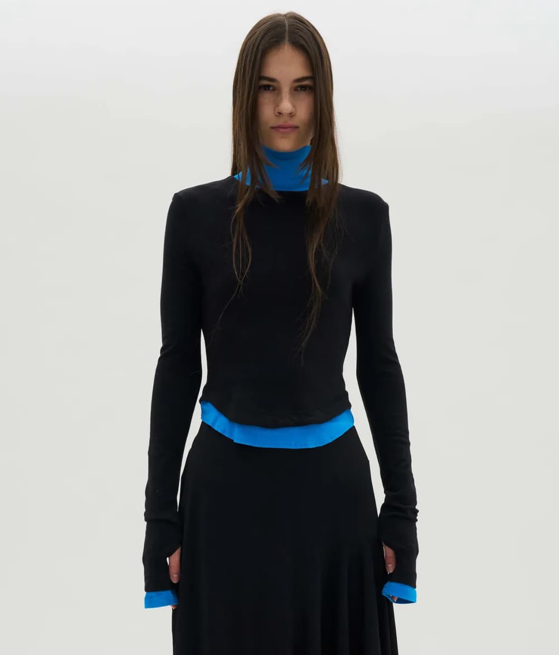 파르티멘토우먼 하이넥 티 상품이미지1