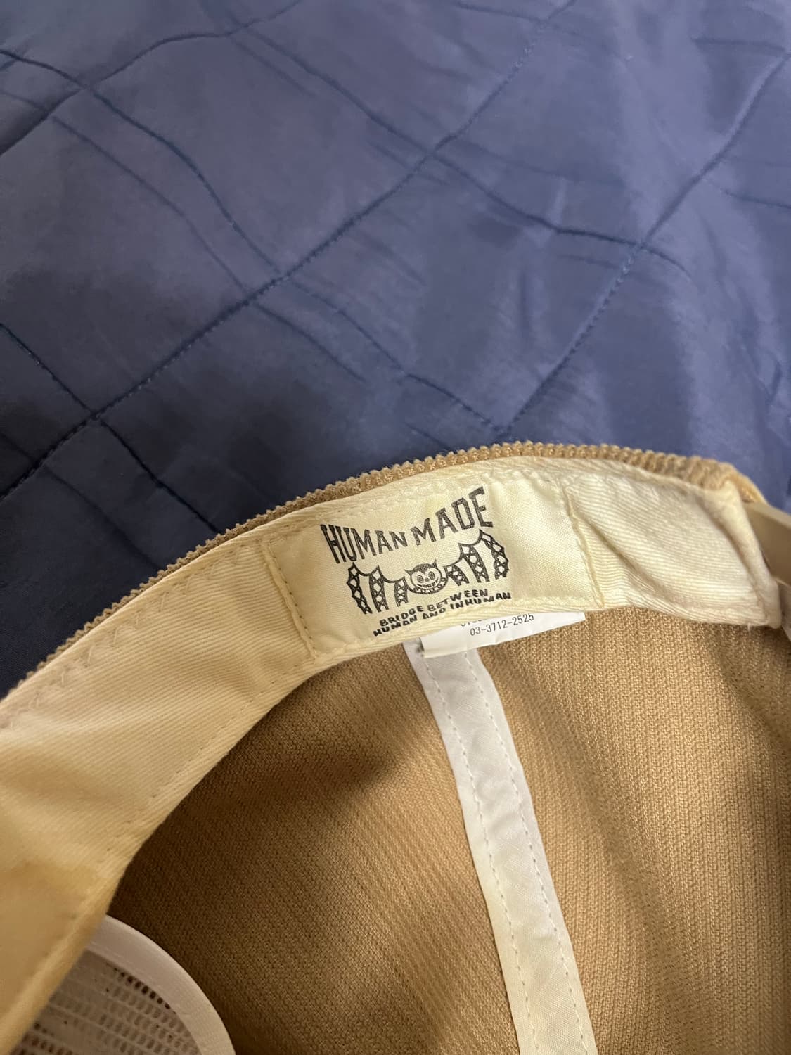 휴먼메이드 코듀로이 캡 베이지 상품이미지2