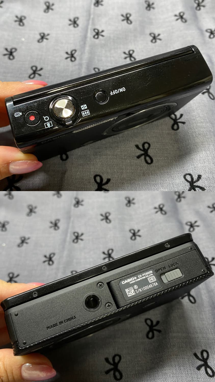 미품✨- 카시오 ex fc500s 블랙디카/ zr50/zr60 상품이미지6