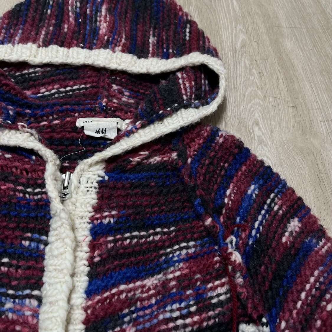 이자벨마랑 X H&M 키즈 후드 케이블 니트 가디건 12-14세 상품이미지3