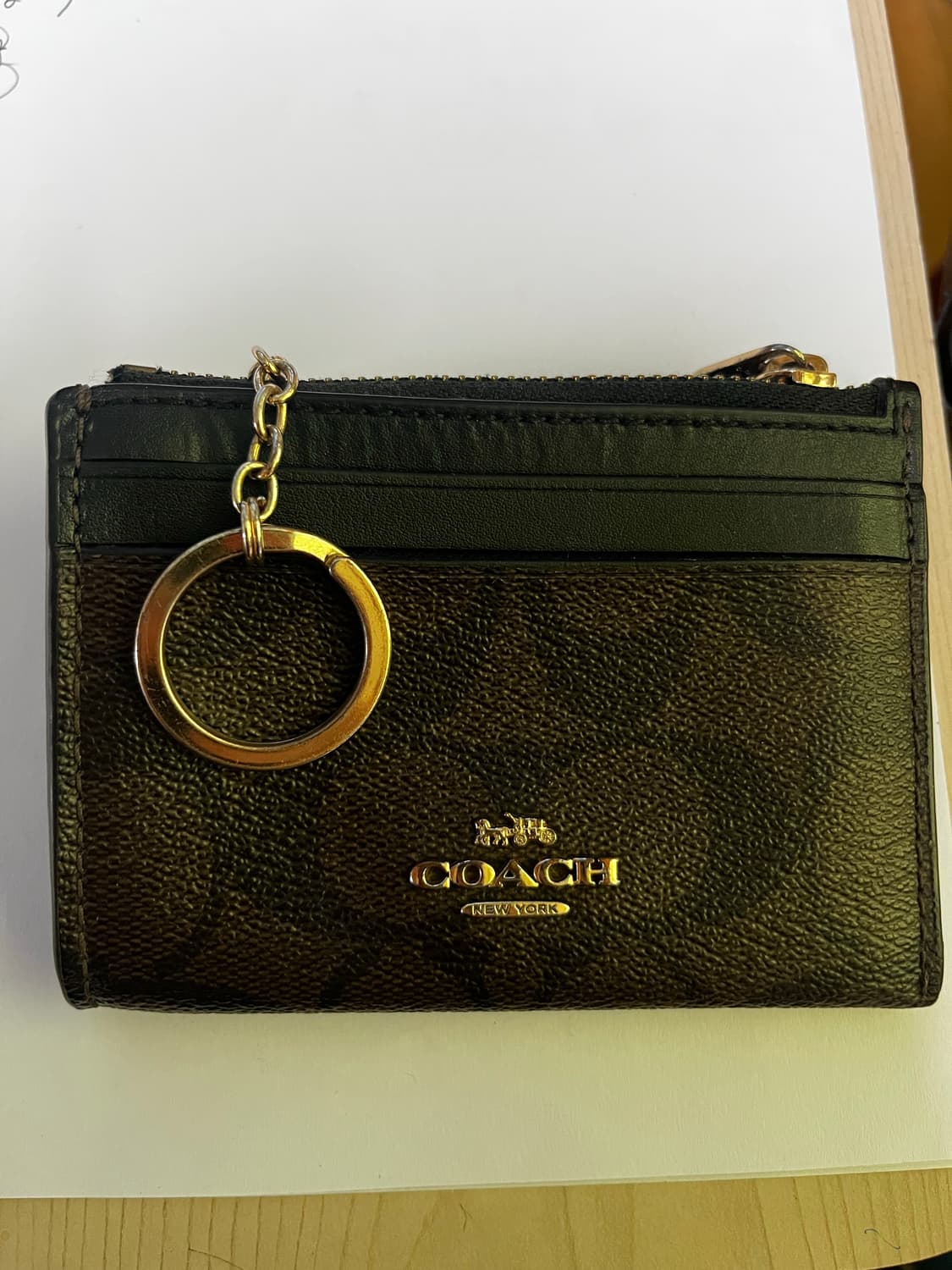 코치 카드지갑 상품이미지1