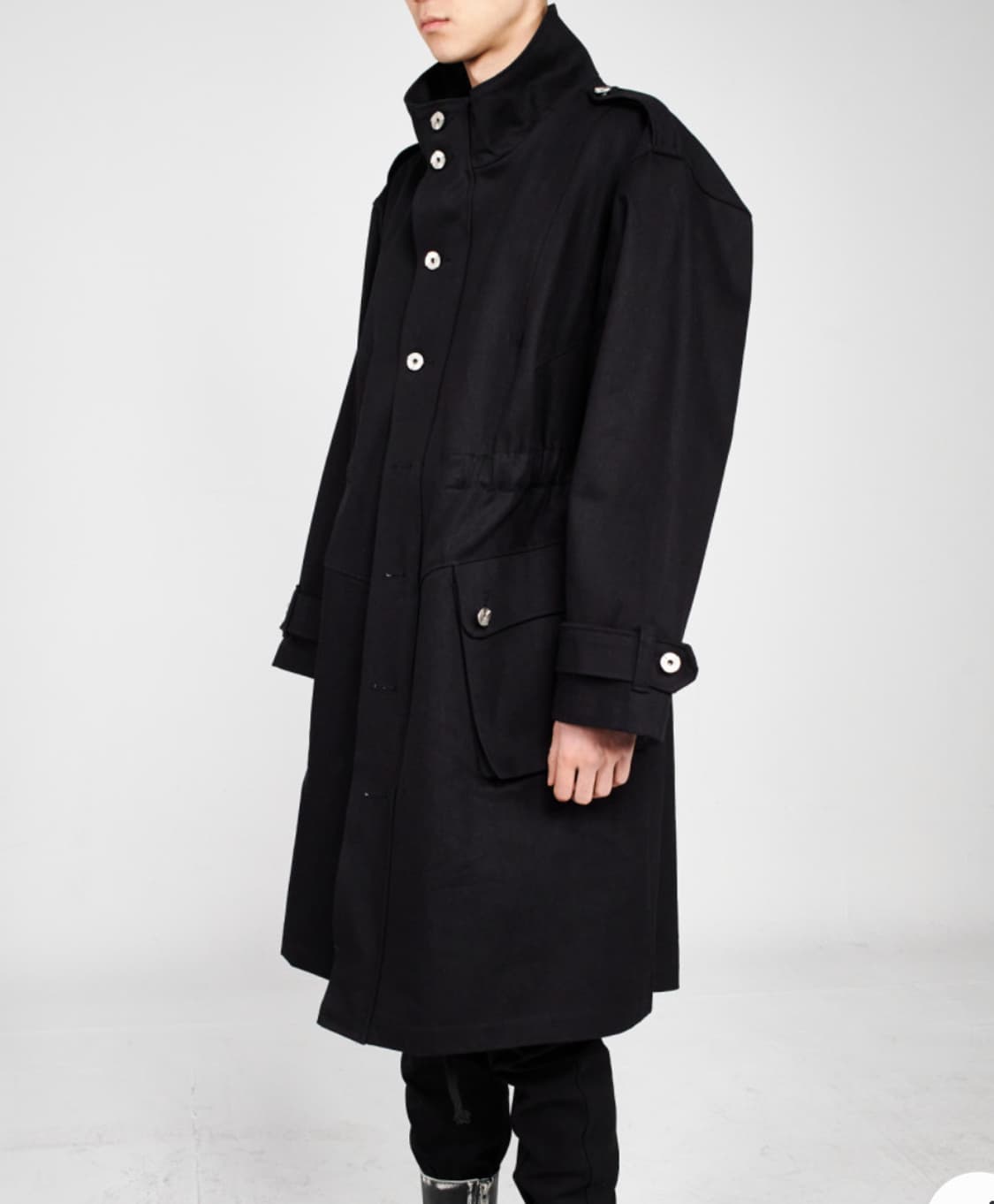 바로크 바로크샵 22시즌 블랙데님 M41 야상 파카 (os) 상품이미지2