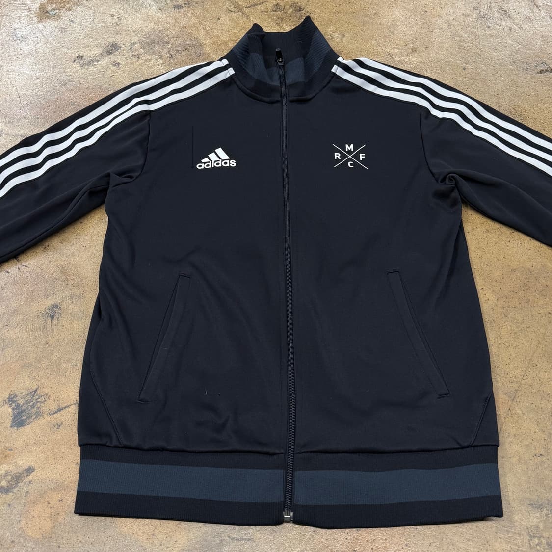 [정품/95] 아디다스 레알마드리드 블랙 져지 트랙탑 b18 상품이미지3