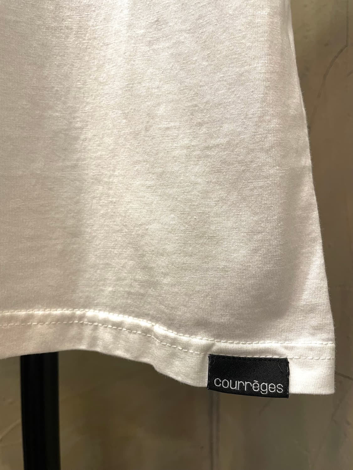 courreges 꾸레쥬 제니 반팔티 S 상품이미지5