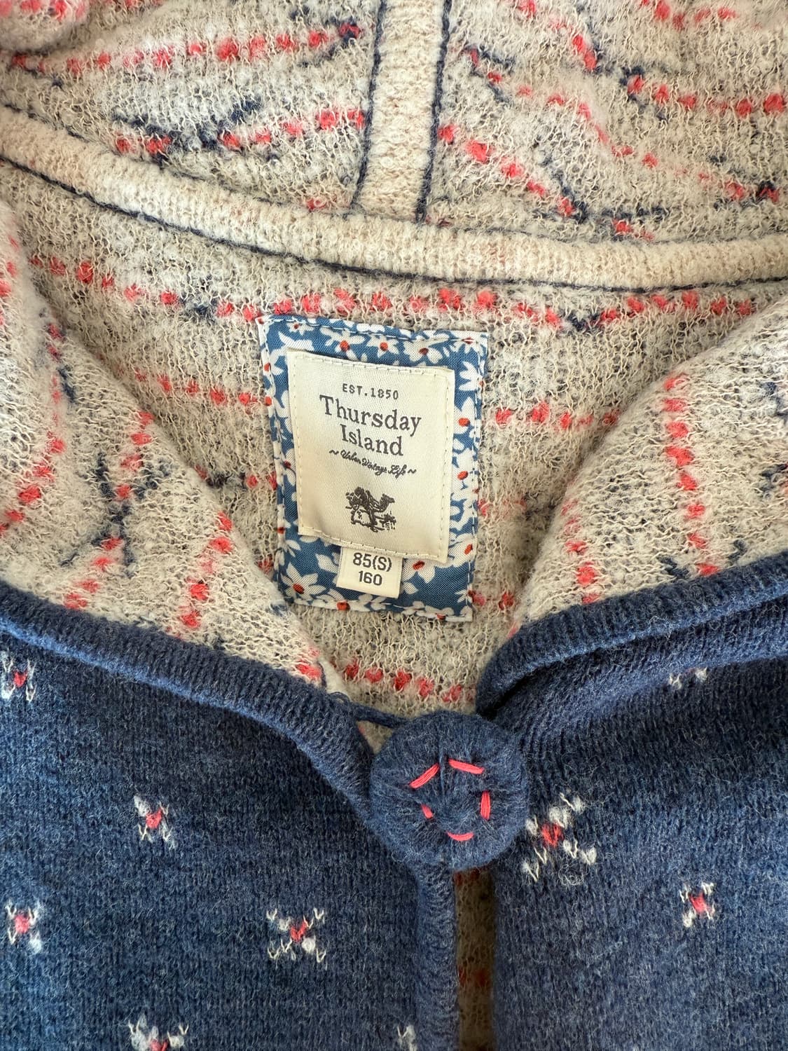 써스데이 아일랜드(Thursday Island) 후드 롱 가디건 상품이미지8