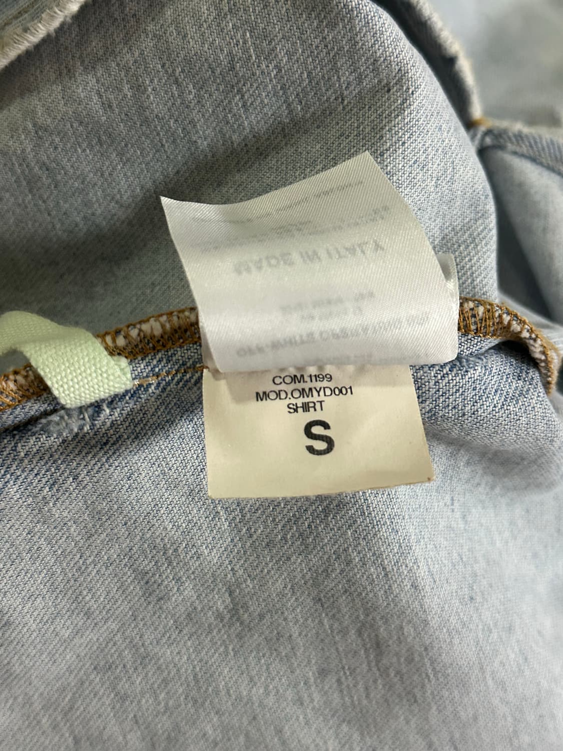 OFF-WHITE TEMPERATURE SHIRT 상품이미지7