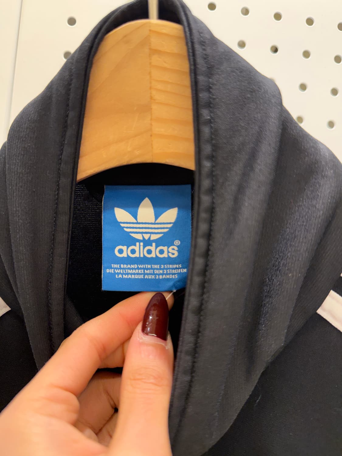 아디다스 파이어버드 트랙탑 져지 블랙 U1491 상품이미지5