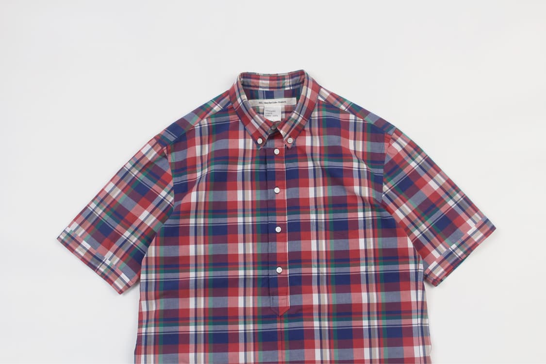 EEL Multi Check Pullover Shirt (Made In  상품이미지2