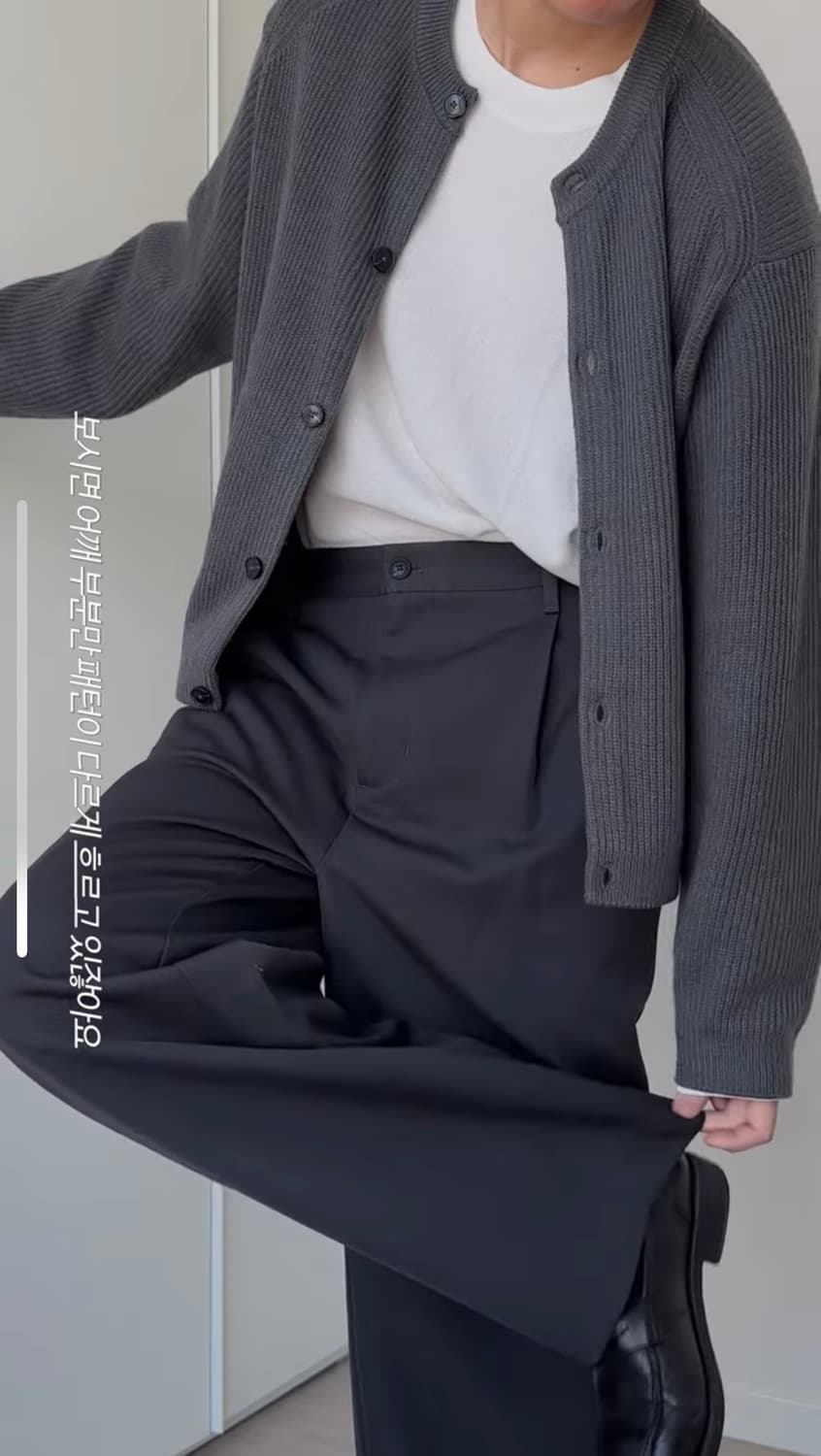 비슬로우 x 데릭 콜라보 가디건 L 상품이미지2