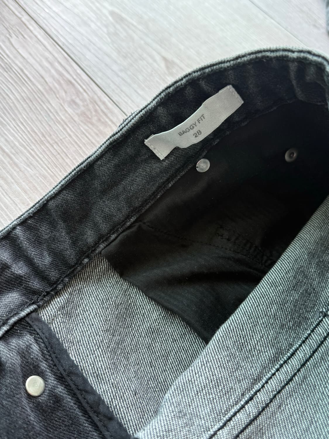 [28] ami baggy fit jeans black 상품이미지7