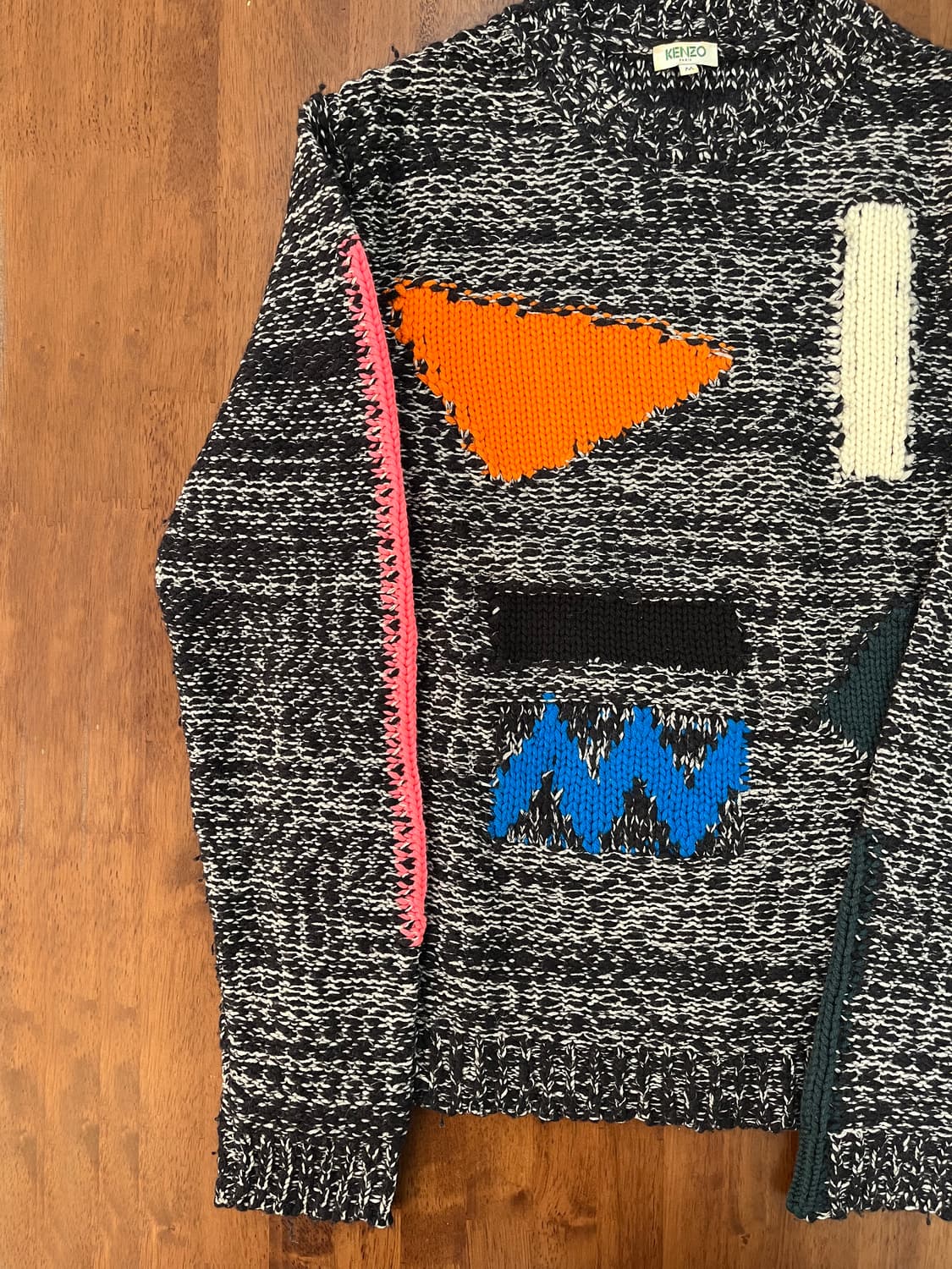 켄조 그래픽 니트 스웨터  상품이미지5