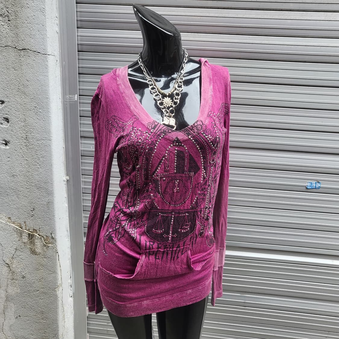 LIBERTALIA Hooded long sleeves  상품이미지2