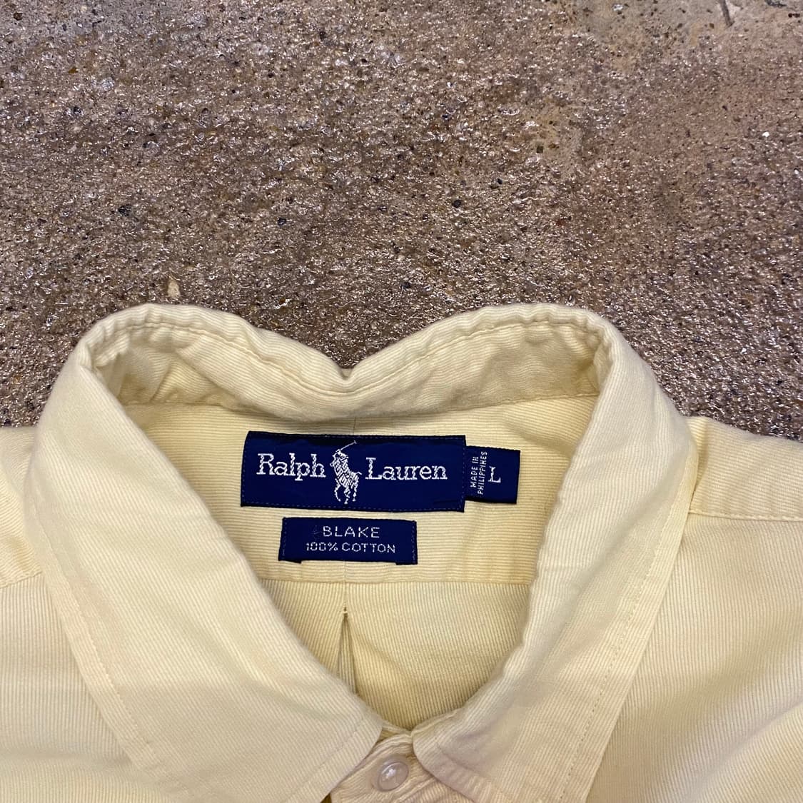 미국 빈티지 폴로 랄프로렌 화이트 셔츠 남방 흰셔츠 상품이미지4