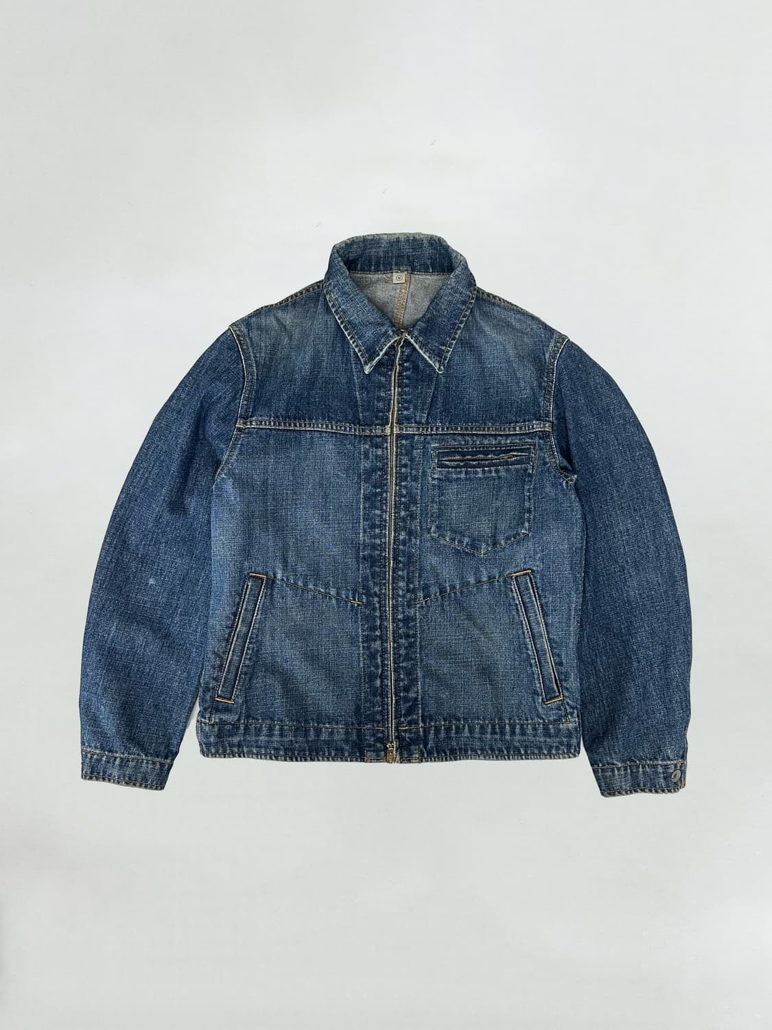 올드 유니클로 집업 데님 자켓 상품이미지2