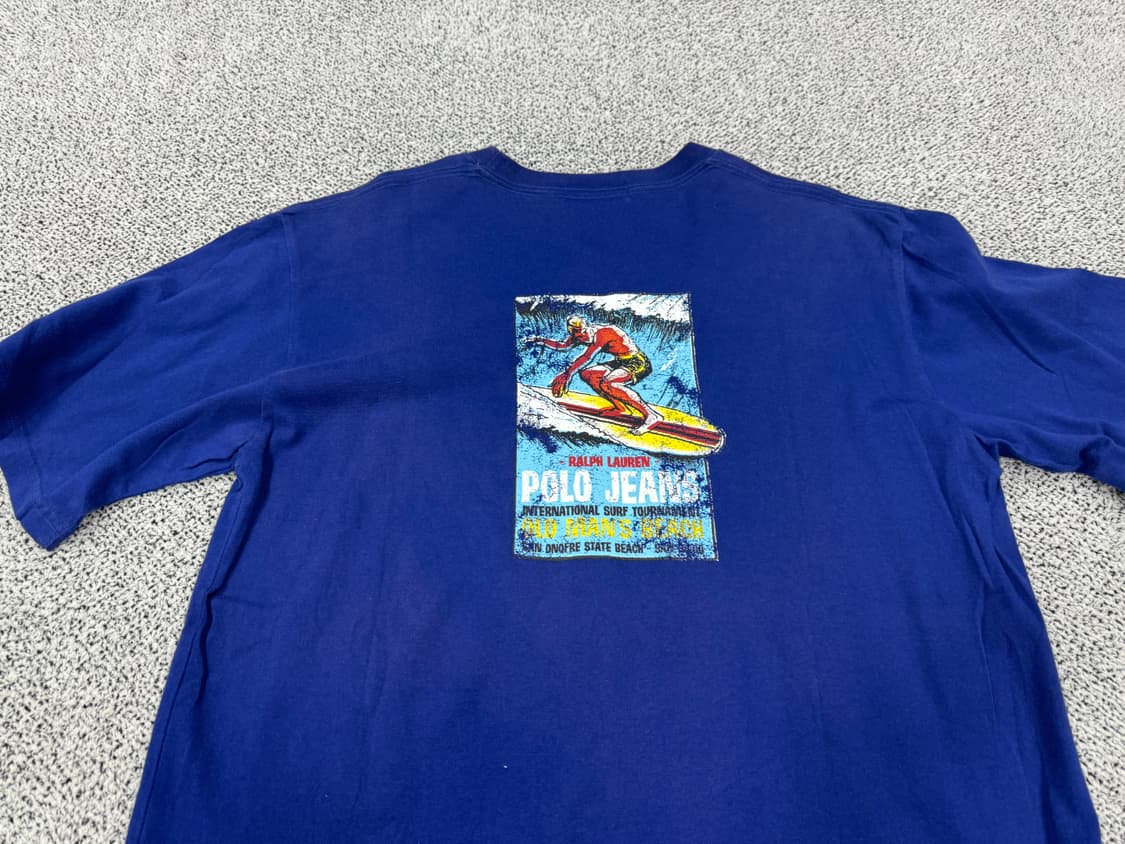 폴로 진스 90s 서핑 프린팅 티셔츠 상품이미지3