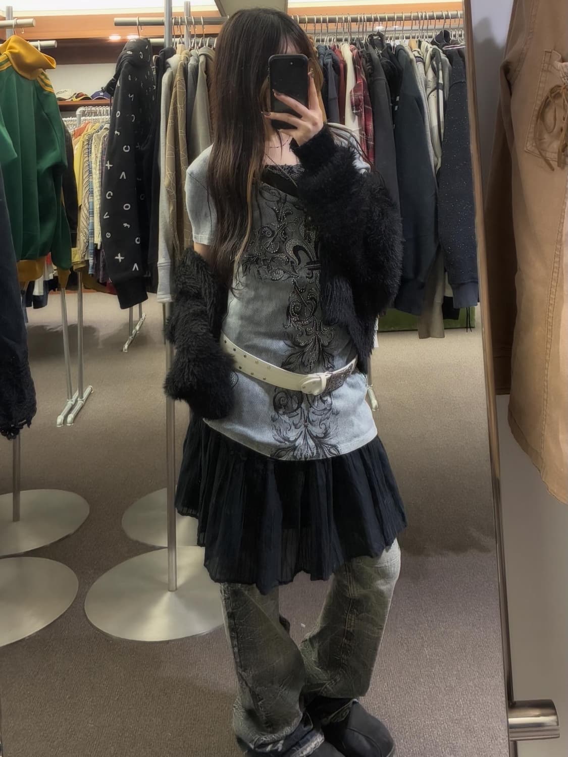 Cyber-Goth Fusion ⚙️💠 상품이미지1