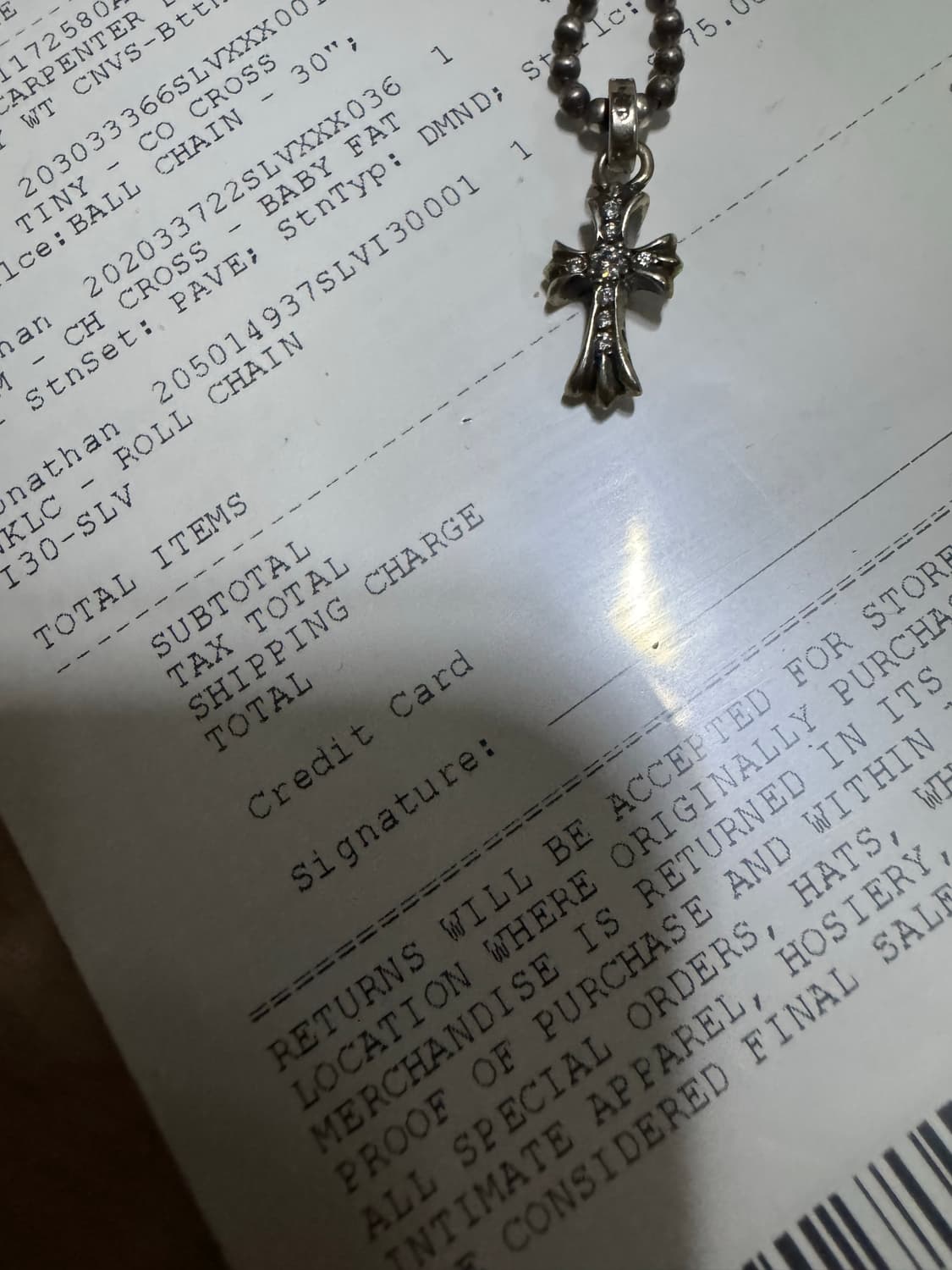 크롬하츠 베이비팻 베이비펫 파베 다이아몬드 상품이미지1