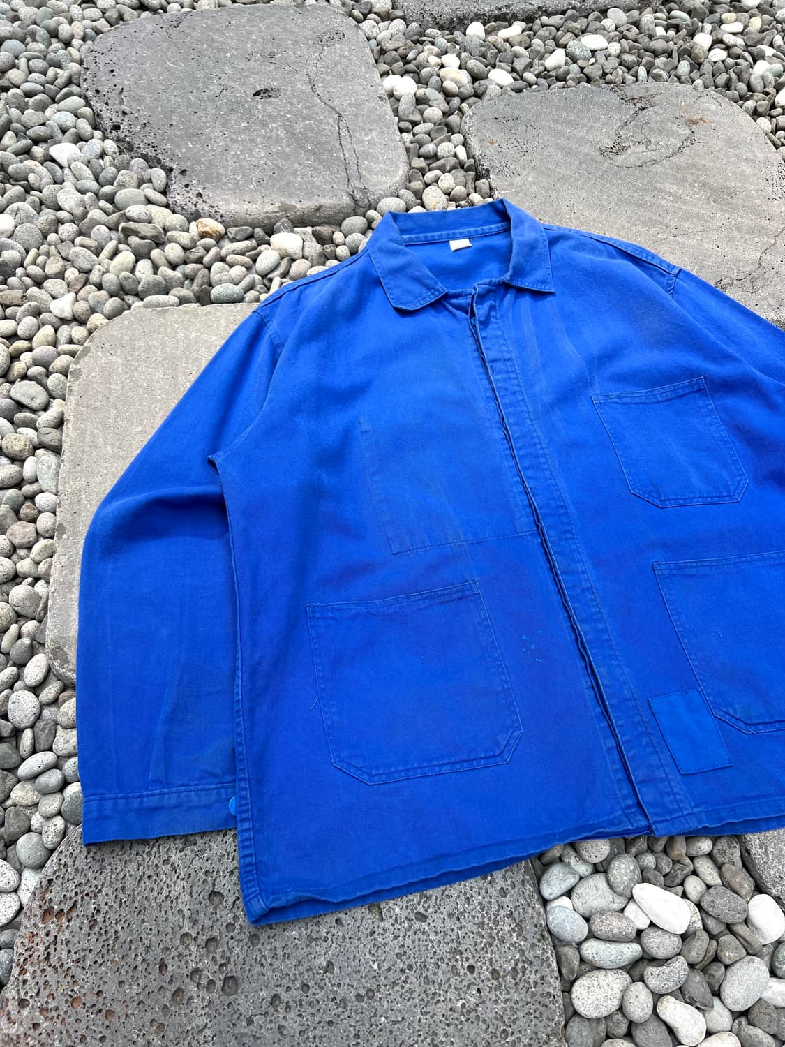 OLD VINTAGE SUN FADED WASHING 프렌치워크자켓 상품이미지6