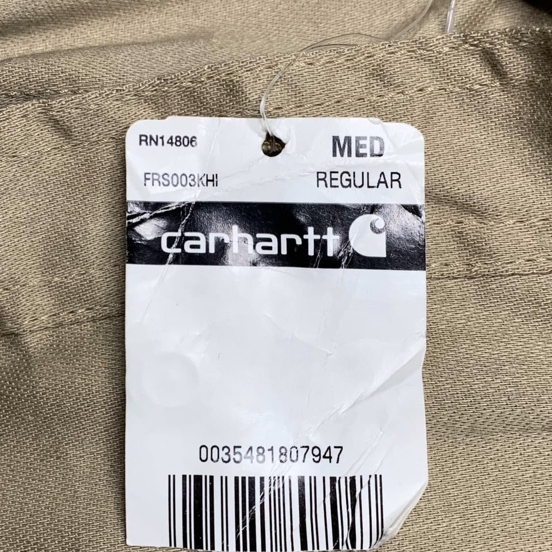 [M/새상품] 칼하트 FR 패치드 워크셔츠 상품이미지5