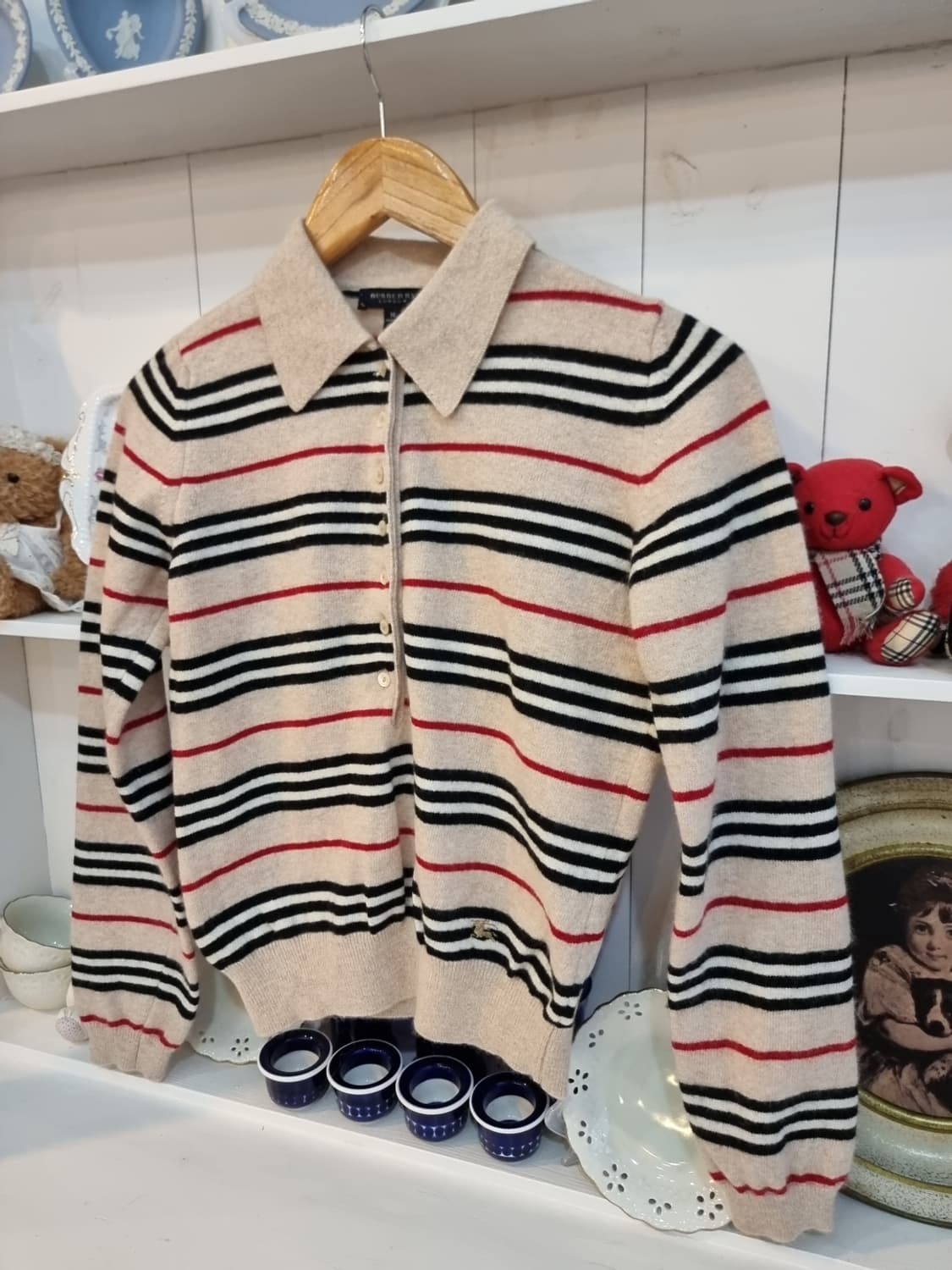 버버리 런던(Burberry London) 메리노울 스트라이프 니트  상품이미지4