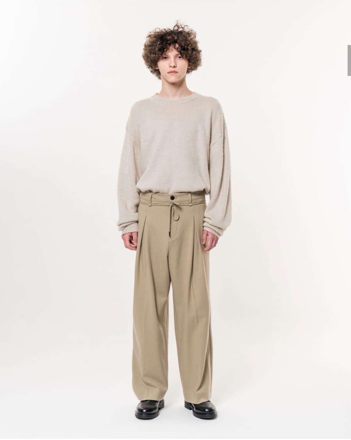 비슬로우 와이드핏 슬랙스 s 상품이미지2