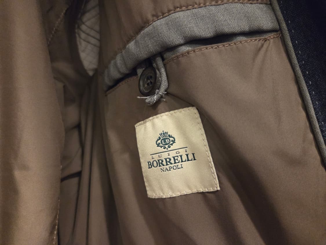 루이지 보렐리 트위드 다운자켓  상품이미지5