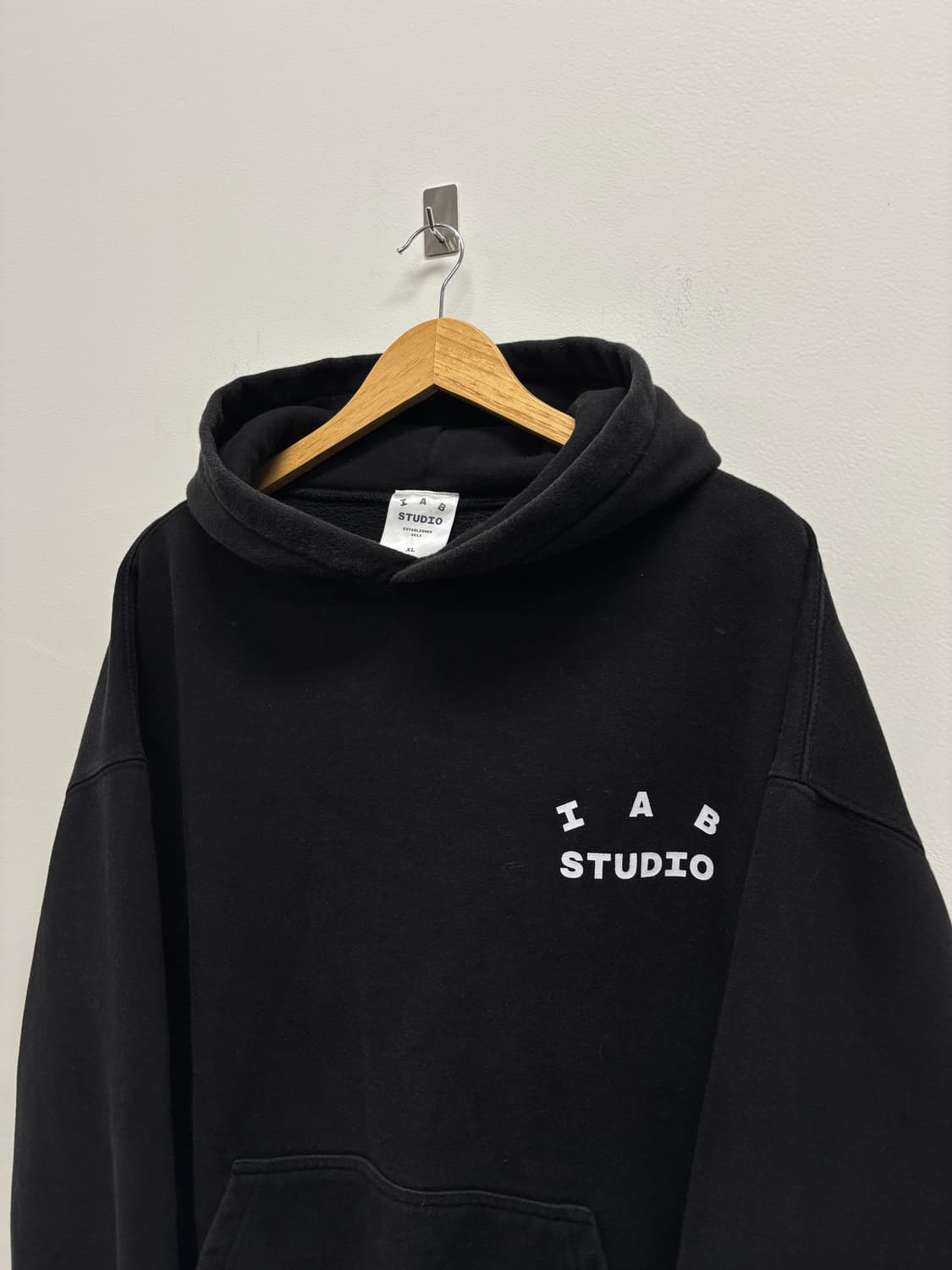 아이앱 스튜디오 후드티 블랙 XL [50903] 상품이미지3