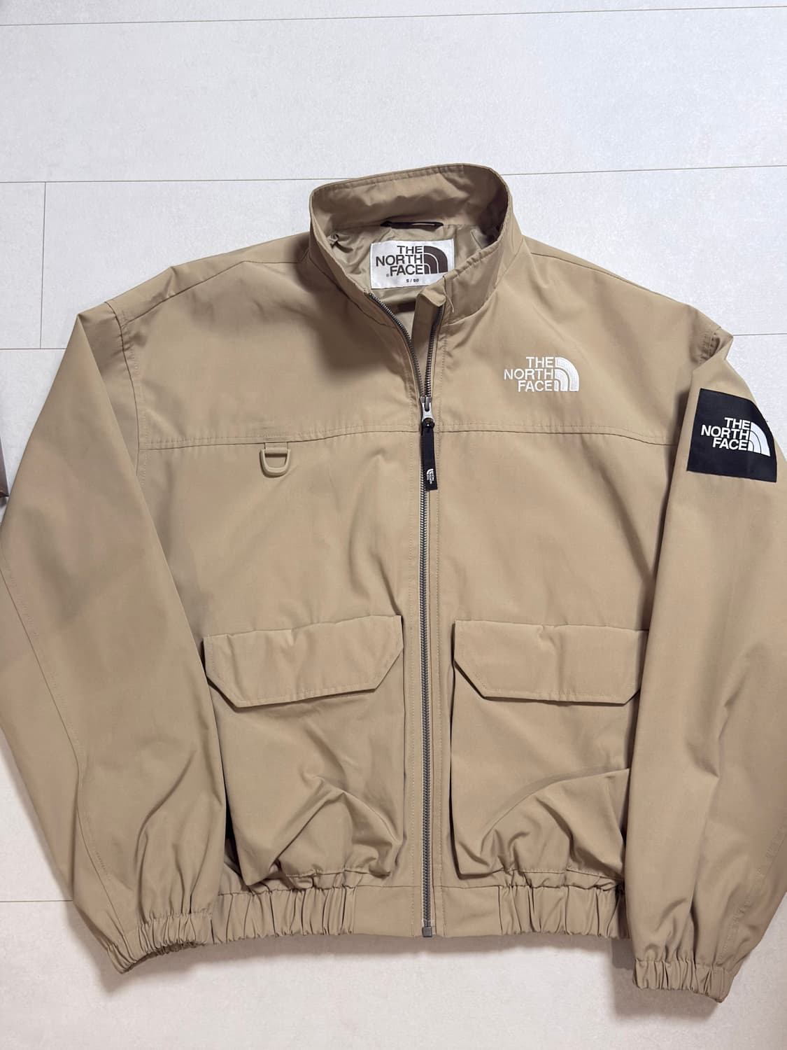 노스페이스 일천자켓 베이지 바람막이 S/90 상품이미지1