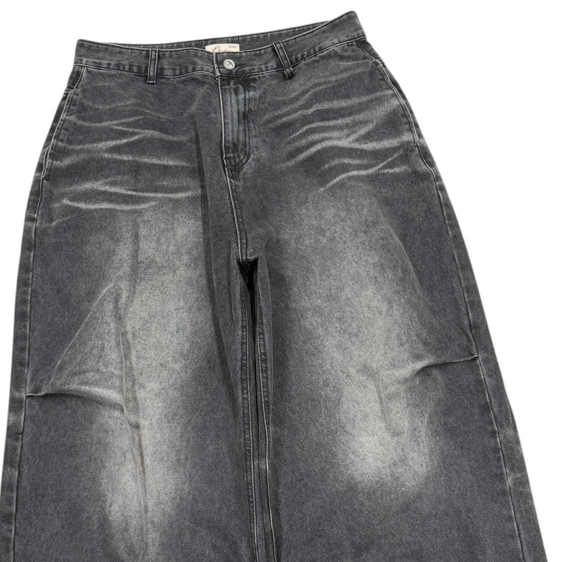 ETCE 이티씨이 배기진 데님팬츠 바지 블랙 L 상품이미지2