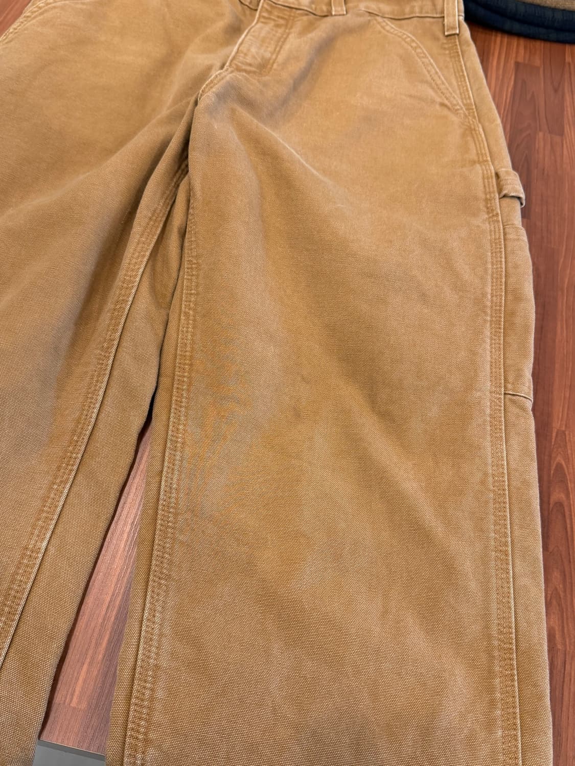 Carhartt 덕 캔버스 싱글니 플란넬 카펜터 워크 팬츠 (31) 상품이미지8