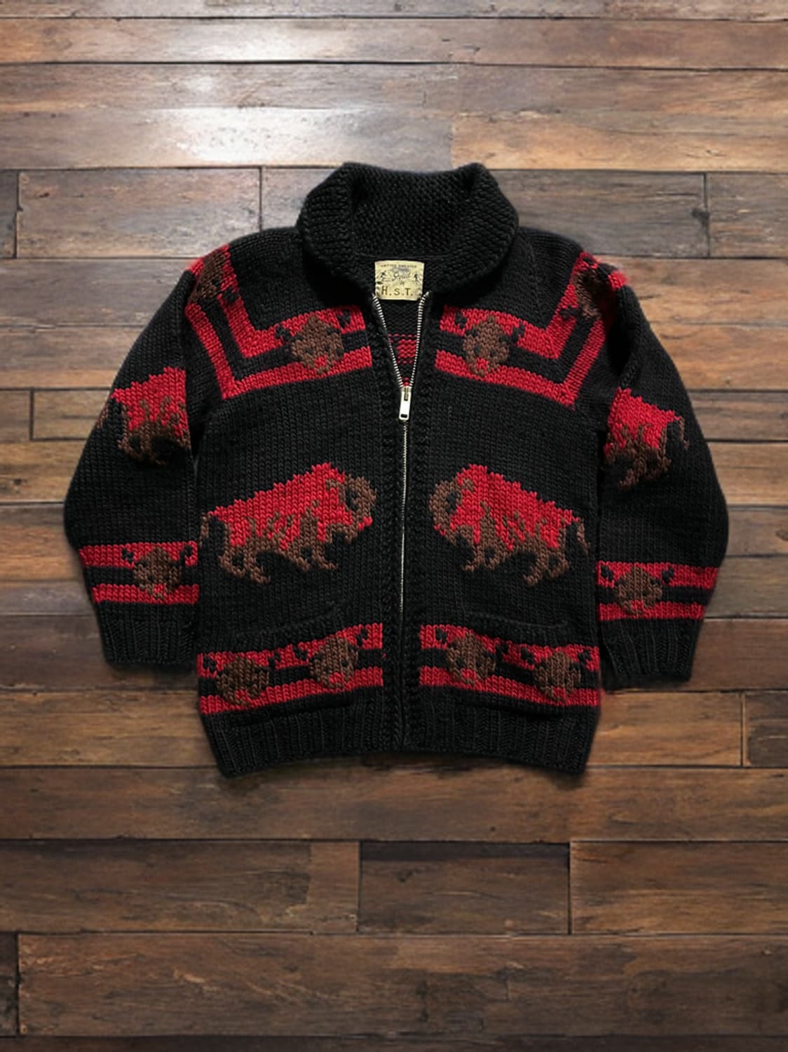 Styled by H.S.T 빈티지 코위찬 스웨터 상품이미지1