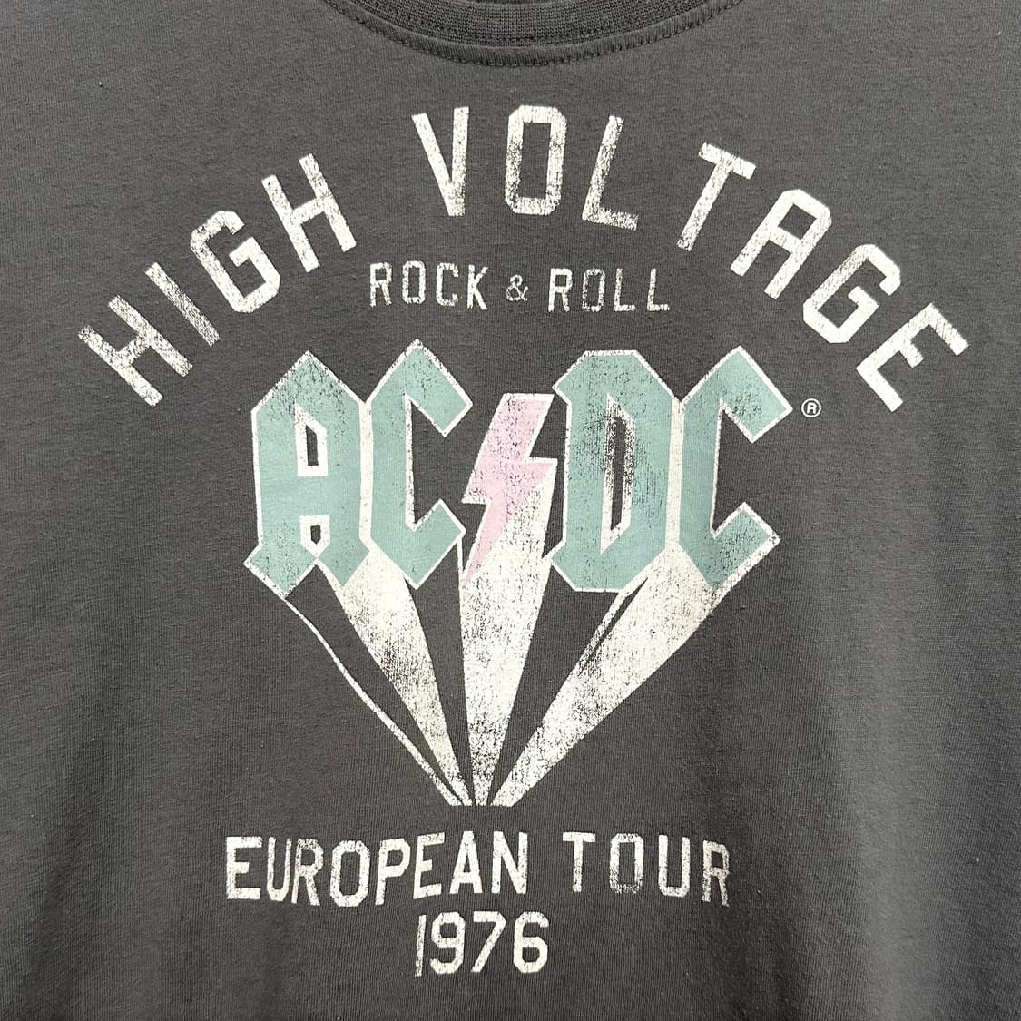 ACDC 오피셜 크롭티 상품이미지3