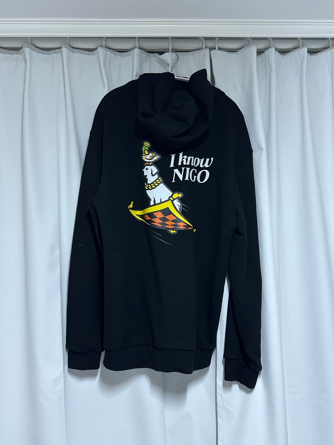 [L] I Know NIGO 후드 블랙 상품이미지2