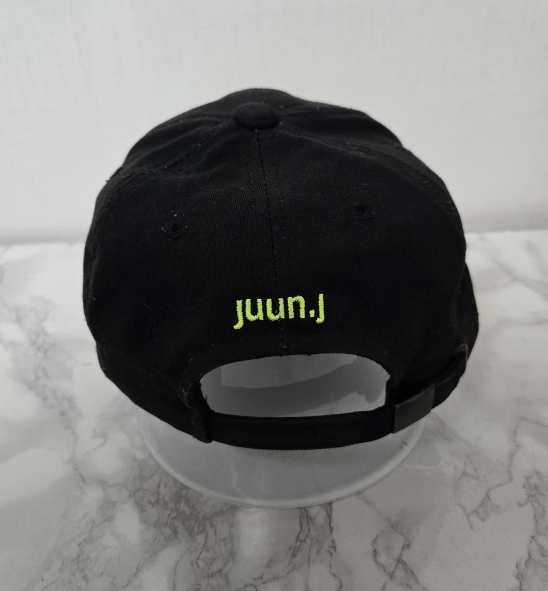 준지 쉐도우 레터링 볼캡 상품이미지2