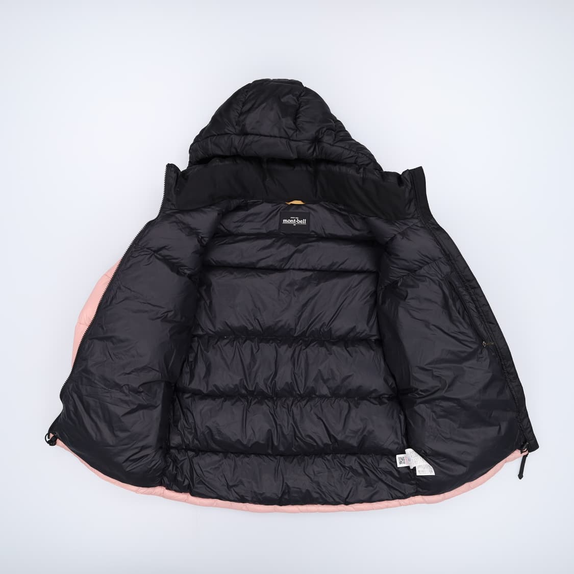 [90] 몽벨 공용 베이커3 구스다운 패딩 자켓 블랙핑크 3892 상품이미지3