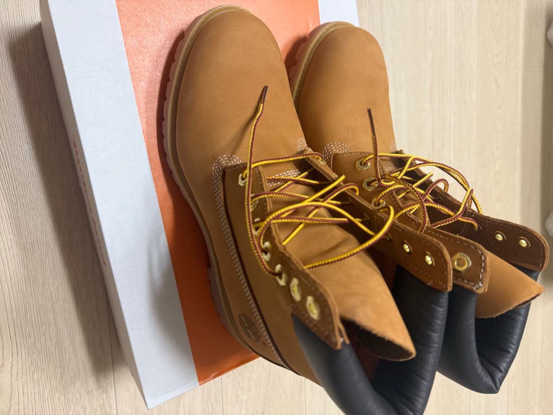 팀버랜드 프리미엄 6인치 워터프루프 부츠 위트 누벅  상품이미지2