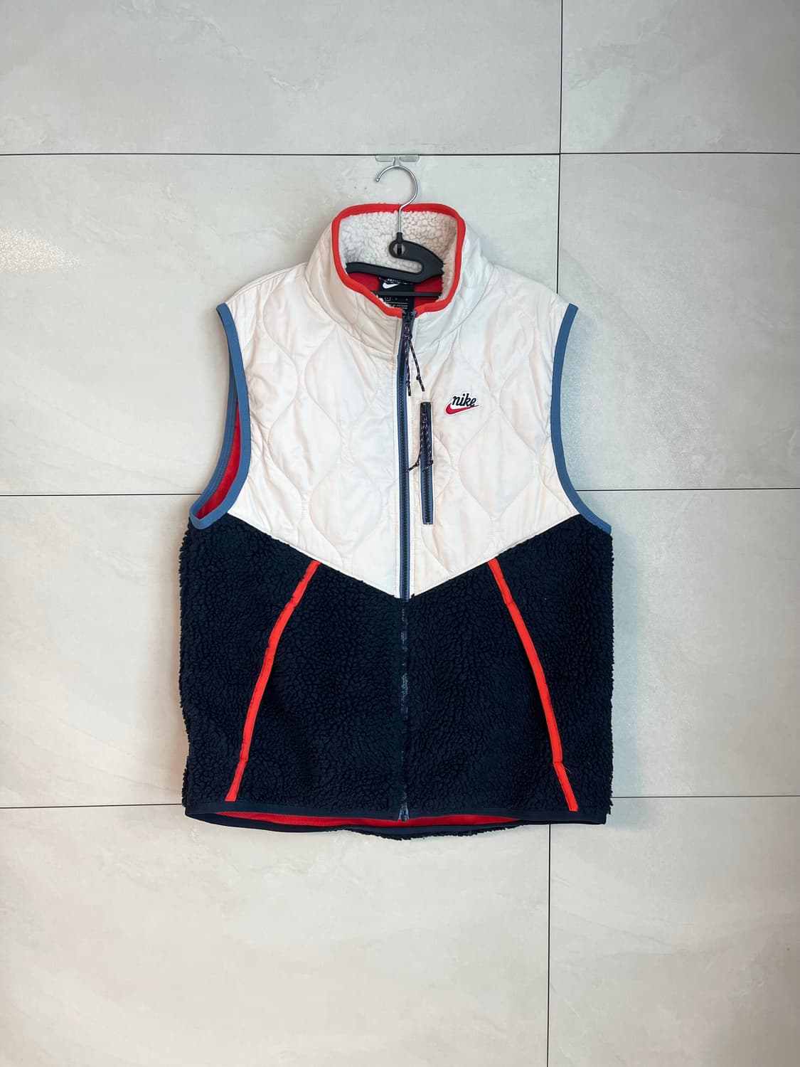[L/100] 나이키 헤리티지 베스트 셰르파 조끼 상품이미지1