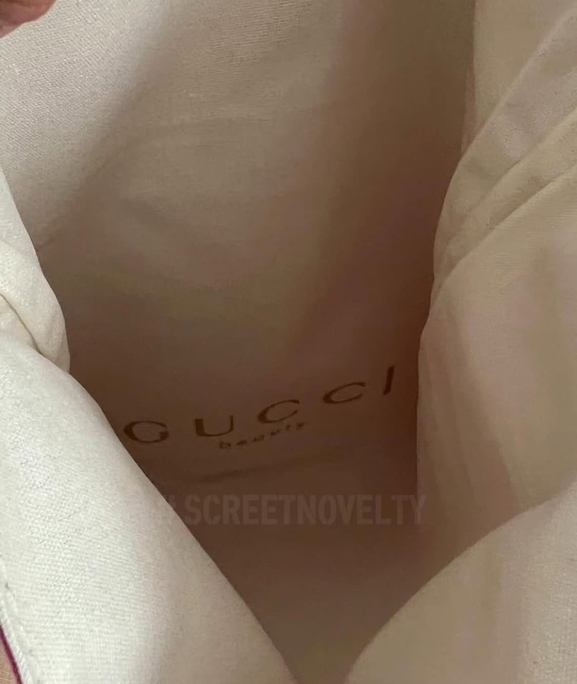 구찌뷰티  핑크&베이지 양면 에코백  상품이미지5