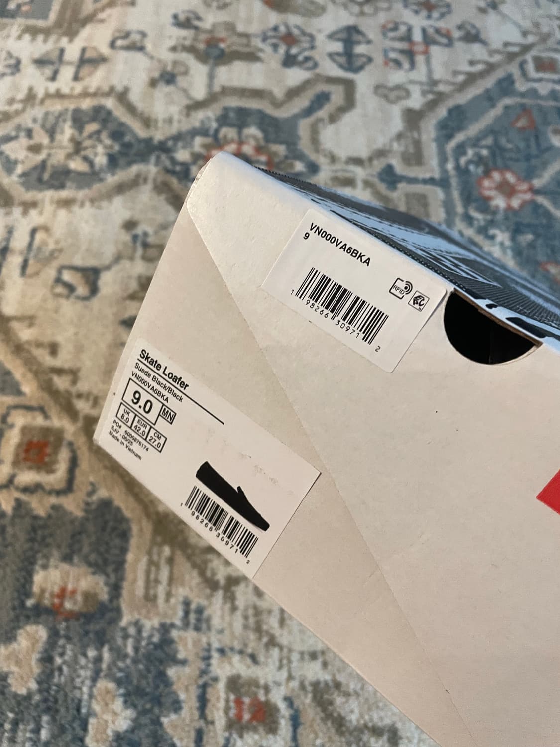 반스 스케이트 로퍼 스웨이드 블랙(새제품,270) 상품이미지6