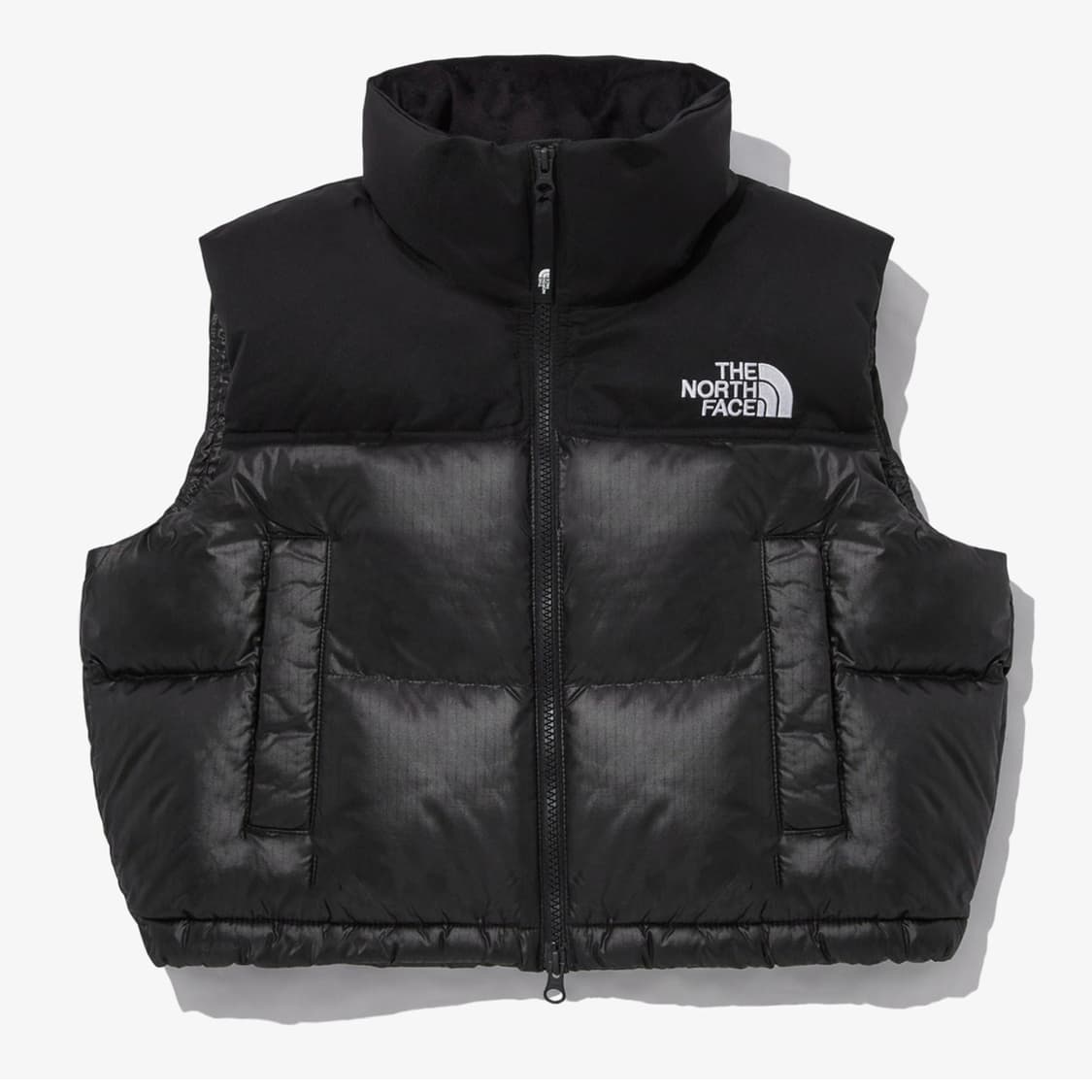 노스페이스 여성 눕시 패딩조끼 숏패딩 블랙 S 상품이미지1