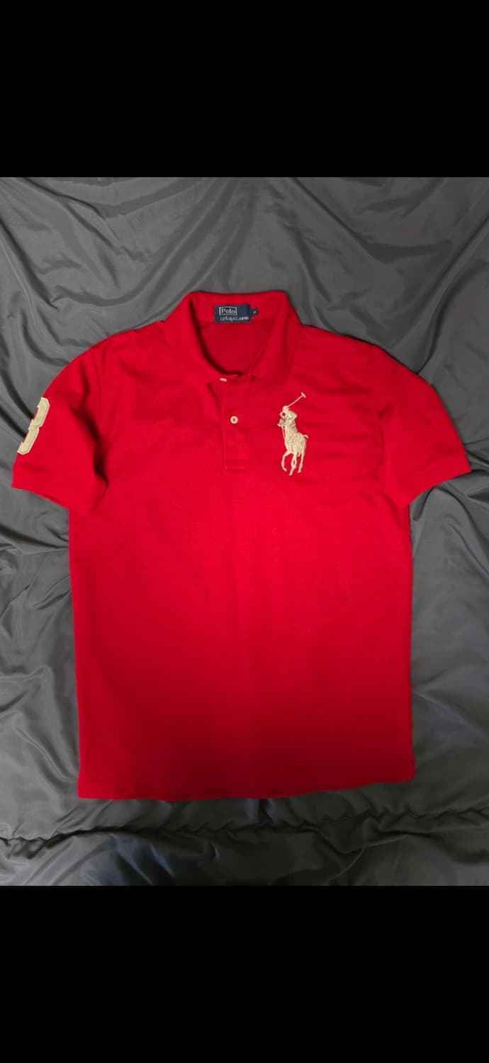 폴로 랄프로렌 빅포니 반팔 카라티 m 상품이미지1