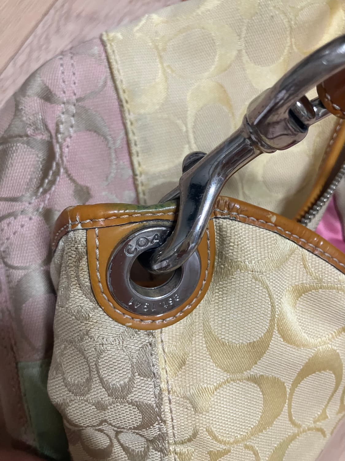 코치 패치워크 호보백 숄더백 상품이미지5