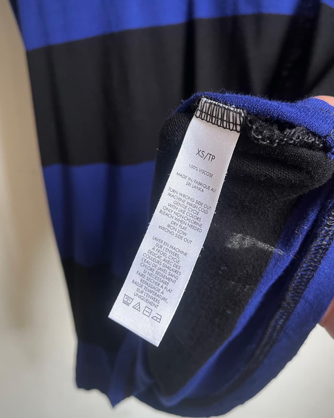 C.K Cubic Logo Wide Neck Stripe 1/2 Top 상품이미지8