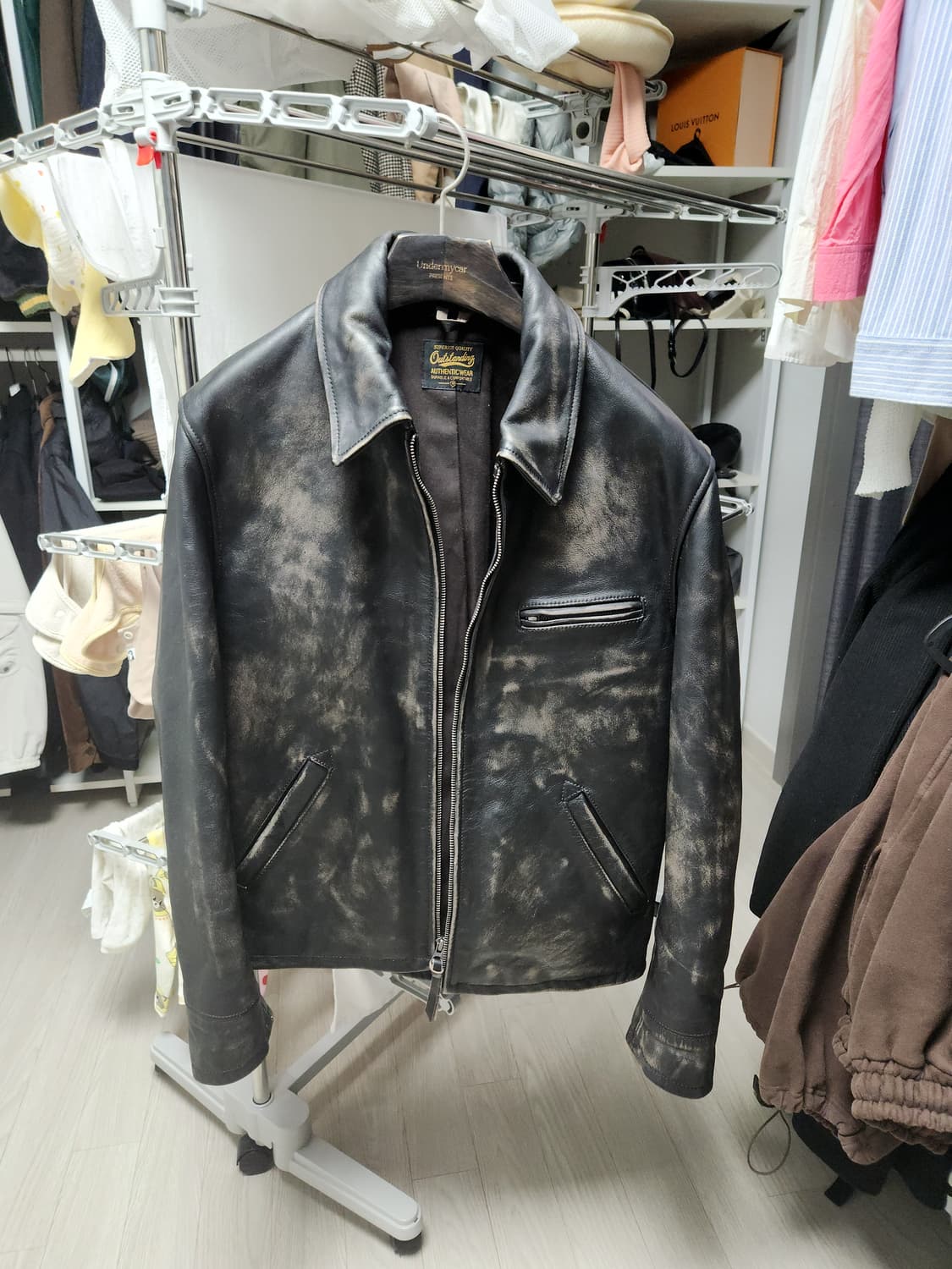 아웃스탠딩 티코어 래더 스포츠 자켓 M사이즈 상품이미지2