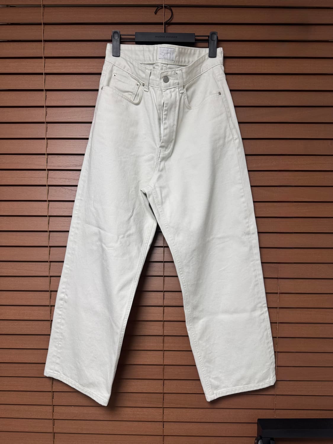 유스 youth 와이드 데님 팬츠 라이드그레이 S사이즈 상품이미지1